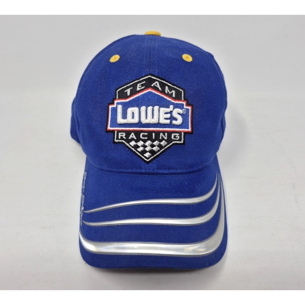 Team Lowe's Racing Jimmie Johnson 48 Hat Strap-back 2003 Checkered Flag Sports